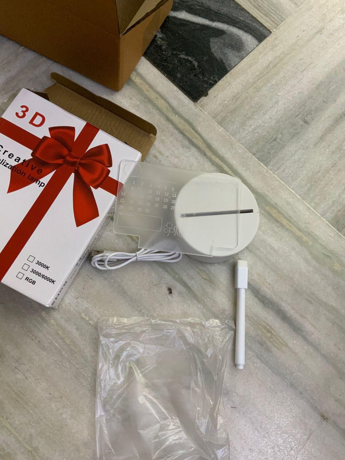 3d Acrylic Writing Board with Pen and Light smartgoo